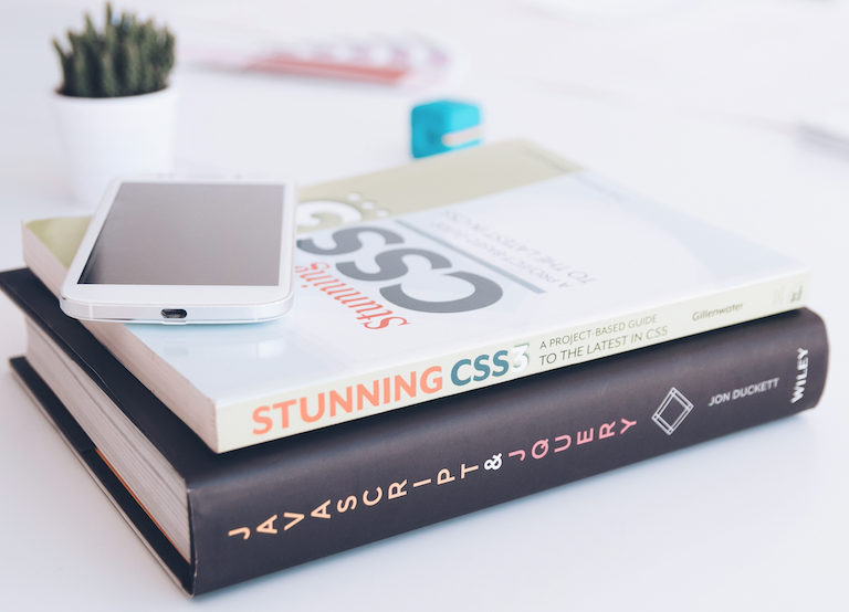 img of stunning css and javascript books